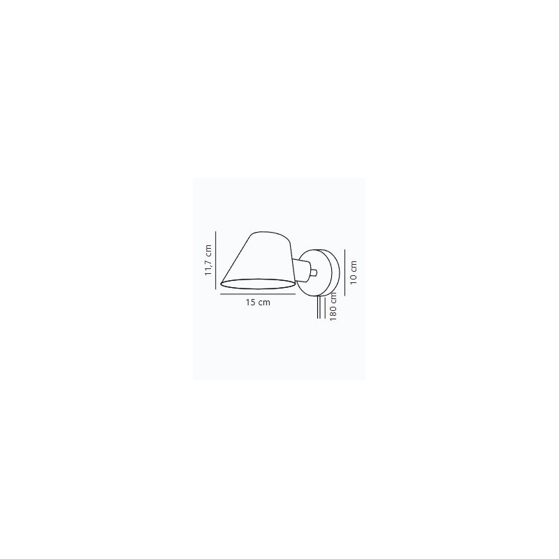 https://design-led.fr/ Stay Applique murale Noir E27 119,55&nbsp;€ 119,55&nbsp;€ 2220381003