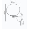 https://design-led.fr/ Shapes Applique murale Laiton E14 159,95&nbsp;€ 159,95&nbsp;€ 2320321035