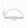 https://design-led.fr/ Scorpius Maxi Applique murale Cuivre E27 IP33 169,90&nbsp;€ 169,90&nbsp;€ 21751030