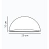 https://design-led.fr/ Scorpius 20 Applique murale Blanc E14 IP33 34,90&nbsp;€ 34,90&nbsp;€ 21651001