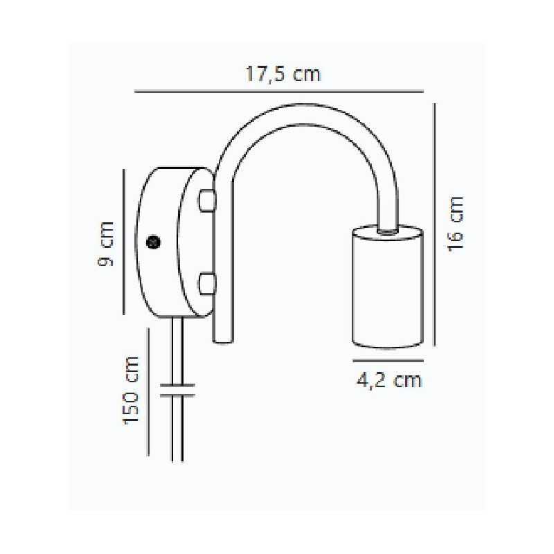 https://design-led.fr/ Paco Applique murale Noir E27 29,90&nbsp;€ 29,90&nbsp;€ 2112071003