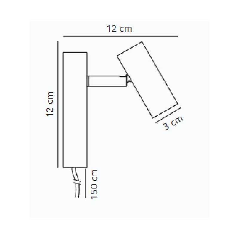 https://design-led.fr/ OMARI applique murale Blanc 3.2W 2700K Ø 3cm 54,90&nbsp;€ 54,90&nbsp;€ 2112231001