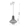 https://design-led.fr/ Lampe pendante ELZA bois E27 99,60&nbsp;€ 99,60&nbsp;€ SL.0641