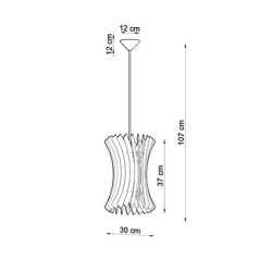 https://design-led.fr/ Lampe pendante ORIANA en bois E27 94,80&nbsp;€ 94,80&nbsp;€ SL.0642