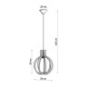 https://design-led.fr/ Lampe pendante ARANCIA en bois naturel E27 46,80&nbsp;€ 46,80&nbsp;€ SL.0391