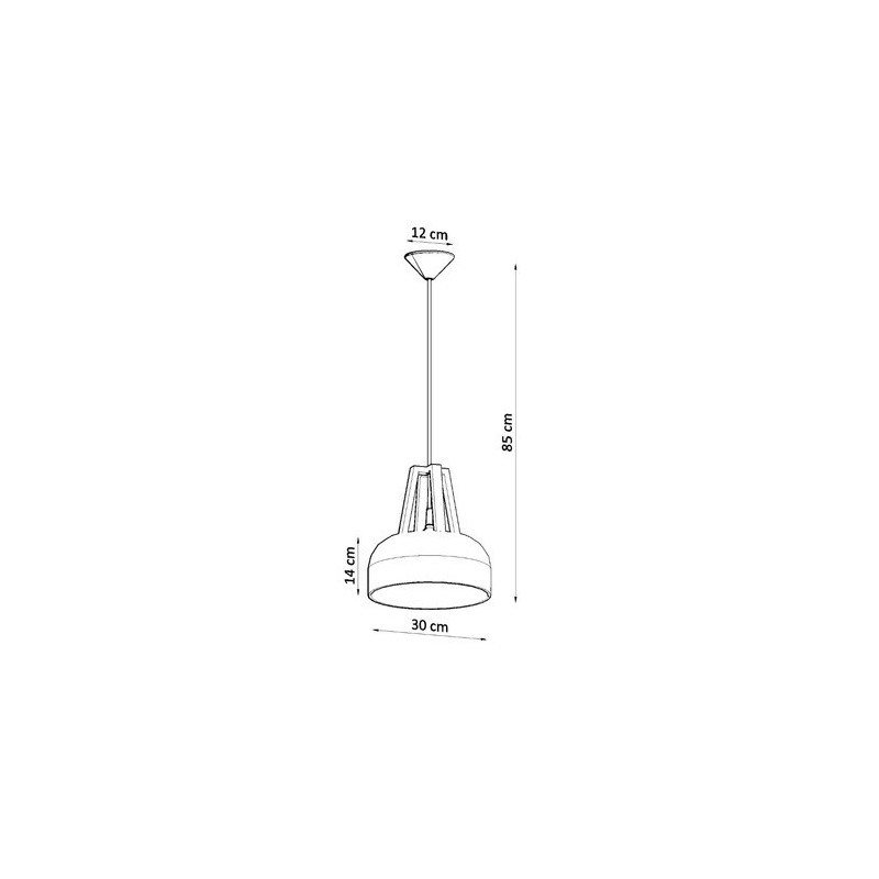 https://design-led.fr/ Lampe pendante CASCO noir/blanc E27 73,80&nbsp;€ 73,80&nbsp;€ SL.0389