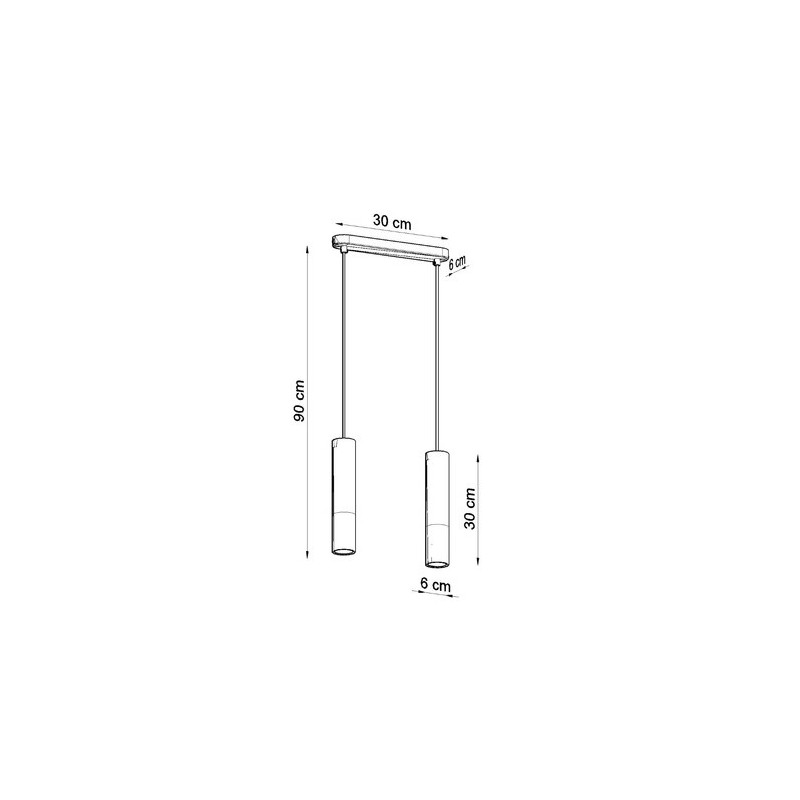 https://design-led.fr/ Lampe pendante BORGIO 2L béton noir 2xGU10 94,50&nbsp;€ 94,50&nbsp;€ SL.0651