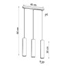 https://design-led.fr/ Lampe suspendue LUVO 3L béton 3xGU10 138,00&nbsp;€ 138,00&nbsp;€ SL.0655