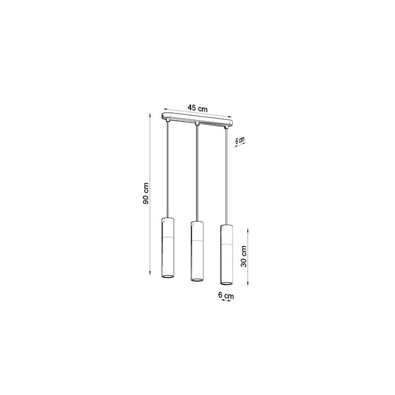 https://design-led.fr/ Lampe pendante PABLO 3 noir 3xGU10 133,50&nbsp;€ 133,50&nbsp;€ SL.0634