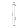 https://design-led.fr/ Lampe suspendue MOZAICA 1 noir/chrome G9 39,00&nbsp;€ 39,00&nbsp;€ SL.0885