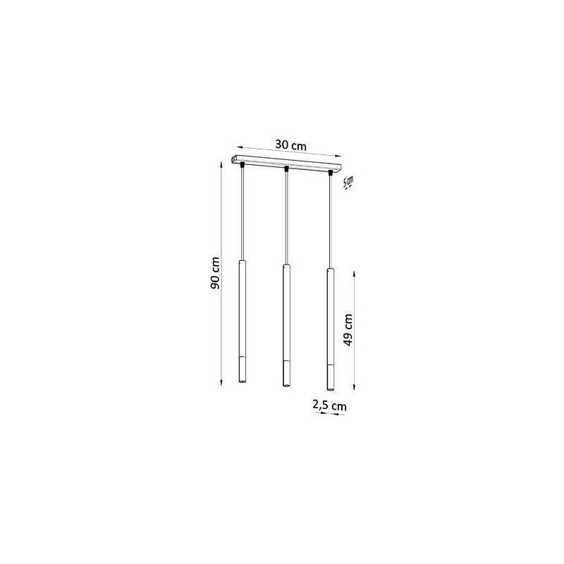 https://design-led.fr/ Lampe suspendue MOZAICA 3L noir/doré 3xG9 97,70&nbsp;€ 97,70&nbsp;€ SL.0892