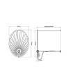 https://design-led.fr/ Lampe pendante LEHDET dorée 1xE27 597,00&nbsp;€ 597,00&nbsp;€ TH.001ZL