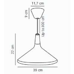 https://design-led.fr/ Nori 39 Suspension Blanc E27 219,00&nbsp;€ 219,00&nbsp;€ 2120823001