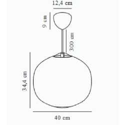 https://design-led.fr/ Navone 40 Suspension Blanc E27 249,00&nbsp;€ 249,00&nbsp;€ 2420103001