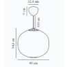 https://design-led.fr/ Navone 40 Suspension Blanc E27 249,00&nbsp;€ 249,00&nbsp;€ 2420103001
