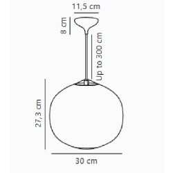 https://design-led.fr/ Navone 30 Suspension Blanc E27 219,00&nbsp;€ 219,00&nbsp;€ 2220443001