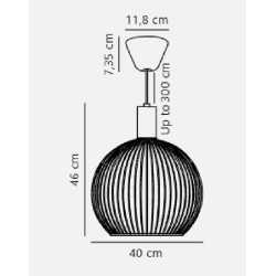 https://design-led.fr/ Aver 40 Suspension Noir E27 199,00&nbsp;€ 199,00&nbsp;€ 84253003