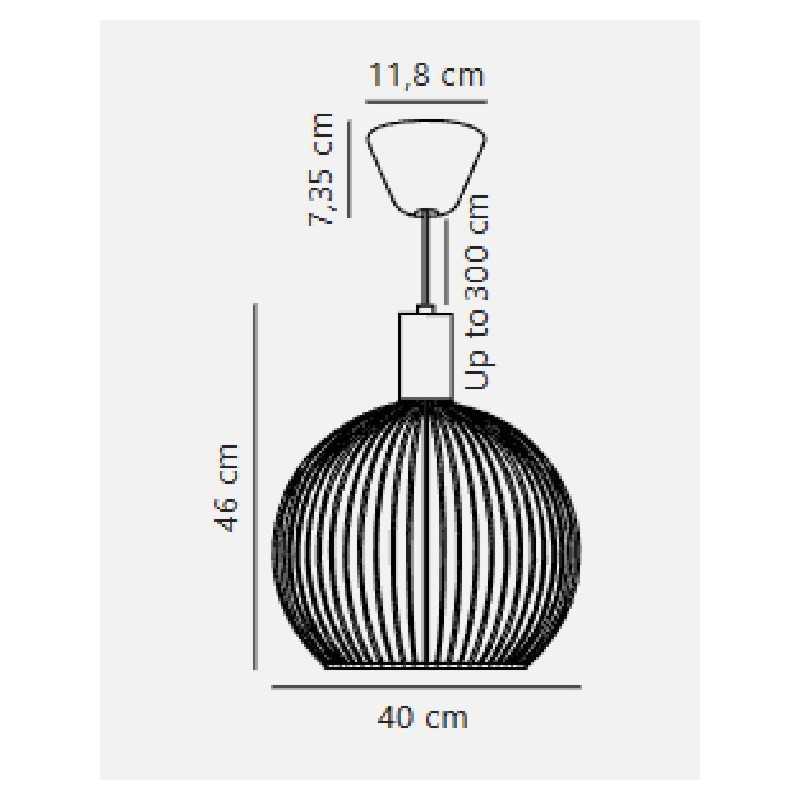 https://design-led.fr/ Aver 40 Suspension Noir E27 199,00&nbsp;€ 199,00&nbsp;€ 84253003