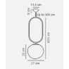 https://design-led.fr/ Shapes 27 Suspension Laiton E27 269,00&nbsp;€ 269,00&nbsp;€ 2120023035