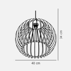 https://design-led.fr/ Chino 40 Suspension Naturelle 1xE27 79,90&nbsp;€ 79,90&nbsp;€ 84843014