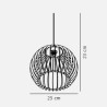 https://design-led.fr/ Chino 25 Suspension Naturelle 1xE27 49,90&nbsp;€ 49,90&nbsp;€ 84823014
