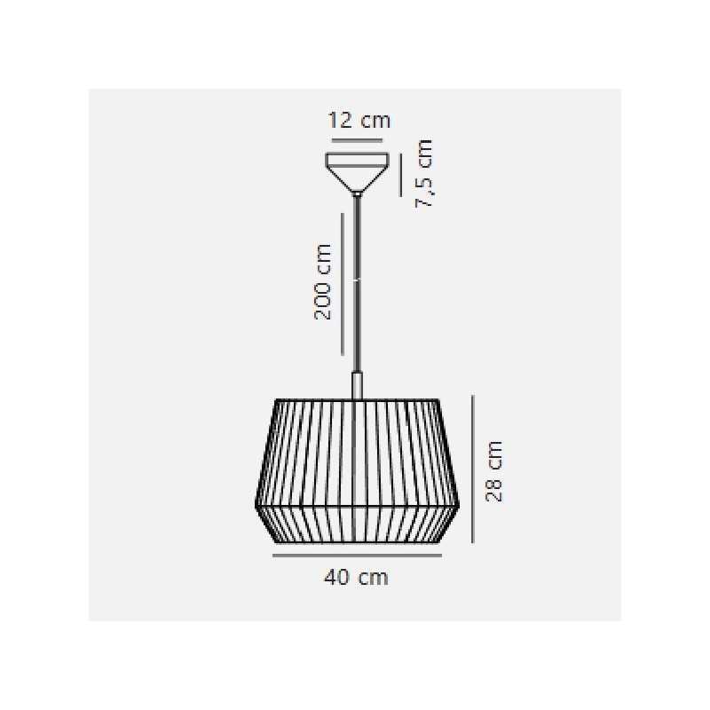 https://design-led.fr/ Dicte 40 Suspension Blanc E27 109,90&nbsp;€ 109,90&nbsp;€ 2112353001