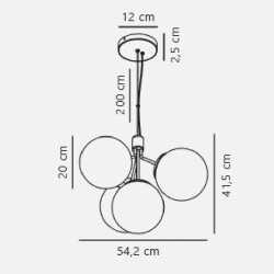 https://design-led.fr/ Ivona Suspension Laiton 4xE27 199,90&nbsp;€ 199,90&nbsp;€ 2112153035