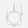 https://design-led.fr/ Cafe 30 Suspension E27 Blanc opale 64,90&nbsp;€ 64,90&nbsp;€ 39583001