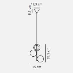 https://design-led.fr/ Lilly Suspension Noir 3xE14 134,90&nbsp;€ 134,90&nbsp;€ 48603003