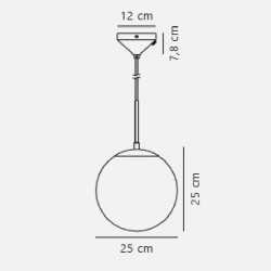 https://design-led.fr/ Grant 25 Suspension Laiton E27 69,90&nbsp;€ 69,90&nbsp;€ 2010563035