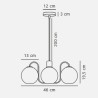 https://design-led.fr/ Franca Suspension Laiton 4xE14 134,90&nbsp;€ 134,90&nbsp;€ 2312543035