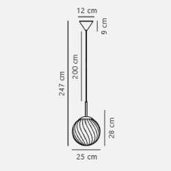 https://design-led.fr/ Chisell 25 Suspension Laiton E27 89,90&nbsp;€ 89,90&nbsp;€ 2312073035
