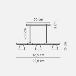 https://design-led.fr/ Theo Suspension Noir 3xGU10 149,90&nbsp;€ 149,90&nbsp;€ 2112603003
