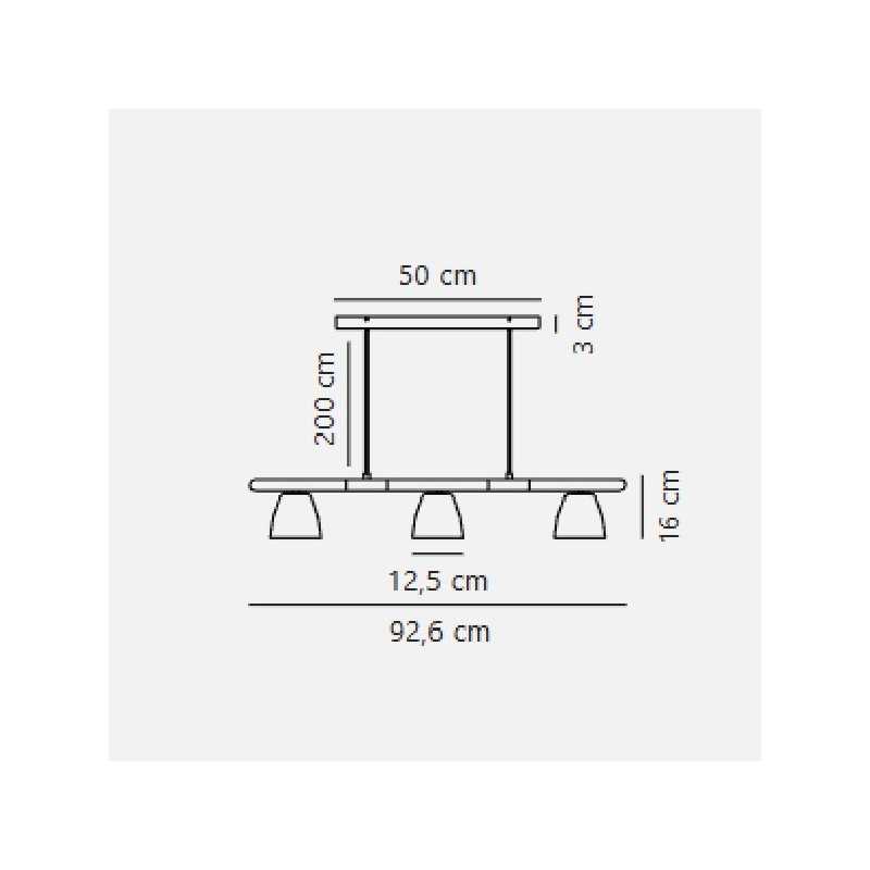 https://design-led.fr/ Theo Suspension Noir 3xGU10 149,90&nbsp;€ 149,90&nbsp;€ 2112603003