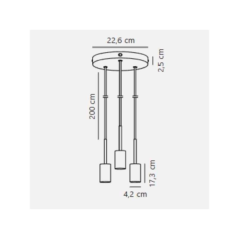https://design-led.fr/ Paco Suspension Laiton 3xE27 64,90&nbsp;€ 64,90&nbsp;€ 2112063035