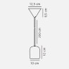 https://design-led.fr/ Notti 10 Suspension Noir E27 21,90&nbsp;€ 21,90&nbsp;€ 2213073003