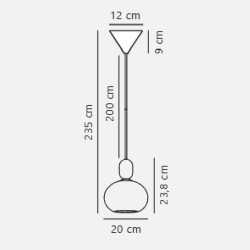 https://design-led.fr/ Notti Suspension Gris E27 54,90&nbsp;€ 54,90&nbsp;€ 2011003010