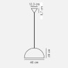 https://design-led.fr/ Ellen 40 Suspension Blanc E27 79,90&nbsp;€ 79,90&nbsp;€ 48573001