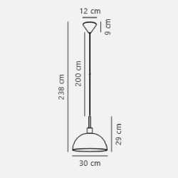https://design-led.fr/ Ellen 30 Suspension Blanc E27 59,90&nbsp;€ 59,90&nbsp;€ 48563001