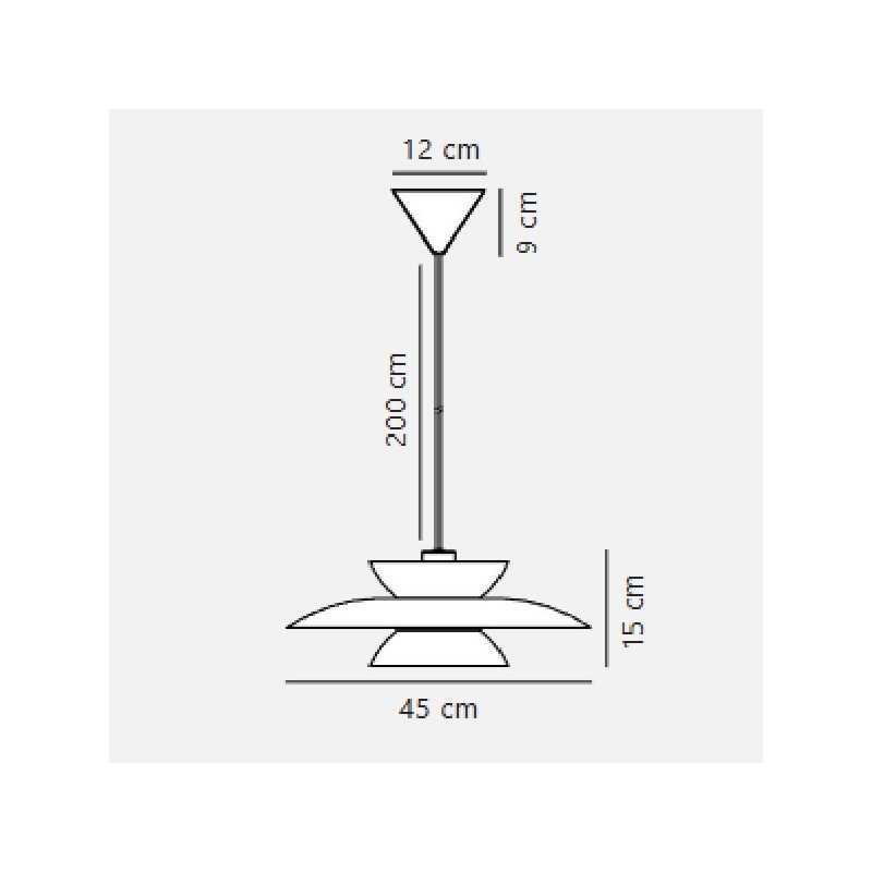 https://design-led.fr/ Carmen 45 Suspension Noir 1xE27 134,90&nbsp;€ 134,90&nbsp;€ 2213603003