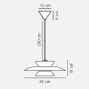 https://design-led.fr/ Carmen 45 Suspension Noir 1xE27 134,90&nbsp;€ 134,90&nbsp;€ 2213603003