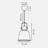 https://design-led.fr/ Adrian 25 Suspension Anthracite E27 79,90&nbsp;€ 79,90&nbsp;€ 48793003