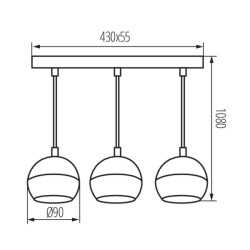 https://design-led.fr/ Luminaire suspendu GALOBA 3xGU10 Blanc 106,10&nbsp;€ 106,10&nbsp;€ 33684