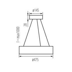 https://design-led.fr/ Luminaire suspendu JASMIN Ø 475 3xE27 chêne doré 191,20&nbsp;€ 191,20&nbsp;€ 36501
