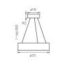 https://design-led.fr/ Luminaire suspendu JASMIN Ø 375 2xE27 chêne doré 151,60&nbsp;€ 151,60&nbsp;€ 36500
