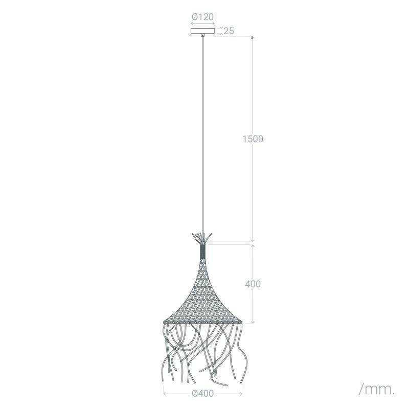 https://design-led.fr/ Lampe Suspendue Rotin Koni 1xE27 52,30&nbsp;€ 52,30&nbsp;€ C142585
