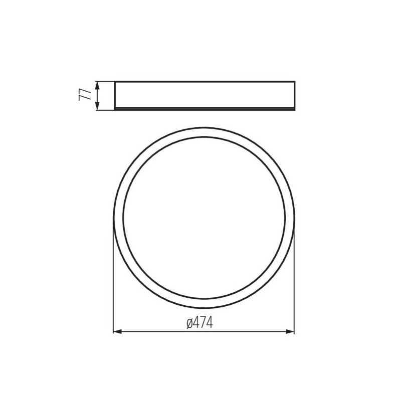 https://design-led.fr/ Plafonnier JASMIN Ø 474 3xE27 blanc mat 133,60&nbsp;€ 133,60&nbsp;€ 23128