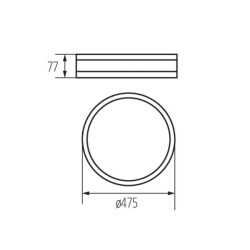 https://design-led.fr/ Plafonnier JASMIN Ø 474 3xE27 chêne blanc 133,60&nbsp;€ 133,60&nbsp;€ 23125