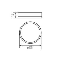 https://design-led.fr/ Plafonnier JASMIN Ø 271 1xE27 noir 69,40&nbsp;€ 69,40&nbsp;€ 29207
