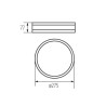 https://design-led.fr/ Plafonnier JASMIN Ø 271 1xE27 wengé 69,60&nbsp;€ 69,60&nbsp;€ 23120
